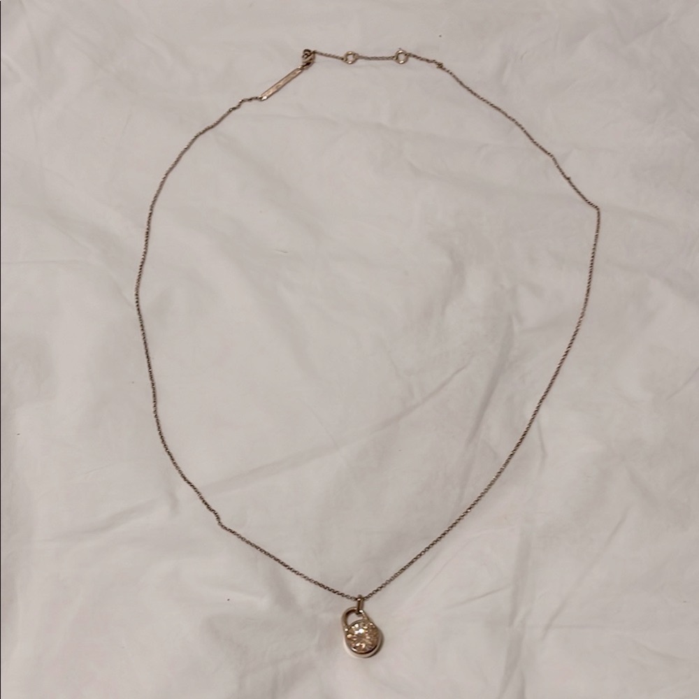 Michael Kors Gold Pendant Necklace